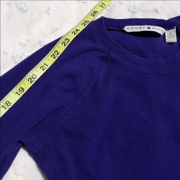 NWOT! Purple Long Sleeve Shirt by Tommy Hilfiger - Picture 6 of 7